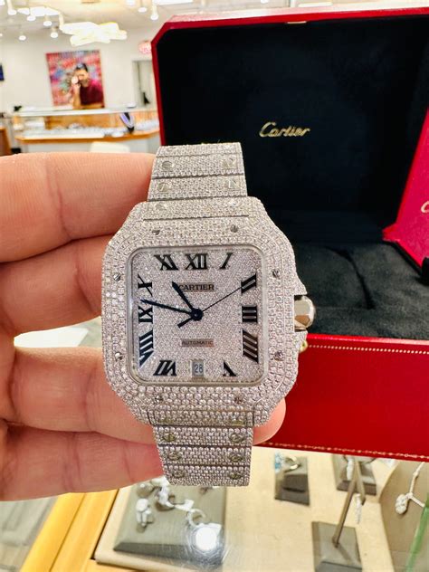 fake bust down cartier watch|bust down cartier watch 40mm.